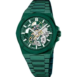 Festina Automatik Herren Automatik F22012/1 - grün - 42mm