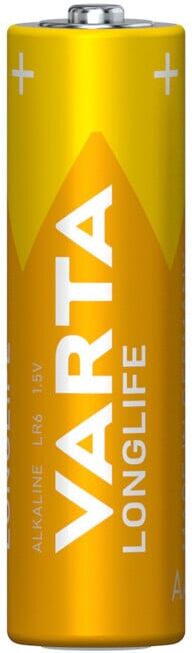 VARTA Batterie LONGLIFE AA blister de 4 (4106101414)
