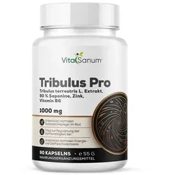 VitaSanum® Tribulus 1000 mg PRO - Tagesportion (2 Kapseln)