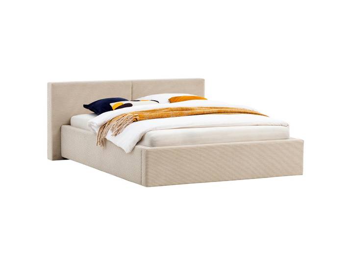 Boxxx Polsterbett, Beige, Birke, Buche, vollmassiv, 140x200 cm, Reach, Stoffauswahl, in verschiedenen Größen erhältlich,individuelle Liegehärteeinstellung, Schlafzimmer, Betten, Polsterbetten