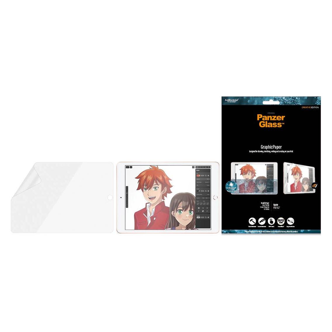 PanzerGlass GraphicPaper (1 Stk., Apple iPad 2019 (7. Gen), Apple iPad 2020 (8. Gen), Apple iPad 2021 (9. Gen)) (2733)