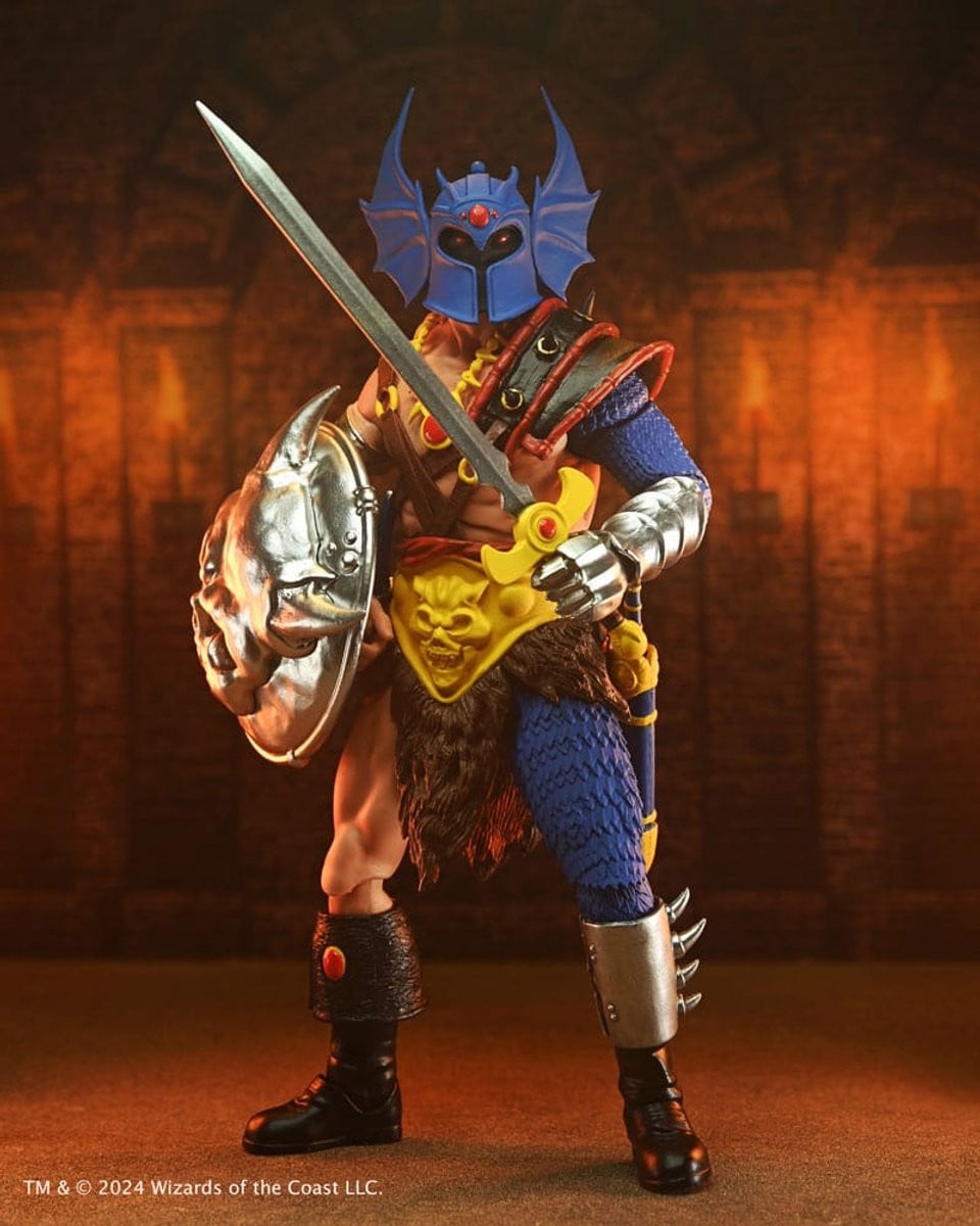 NECA Dungeons & Dragons 50th Anniversary Warduke Actionfiguur, 18 cm