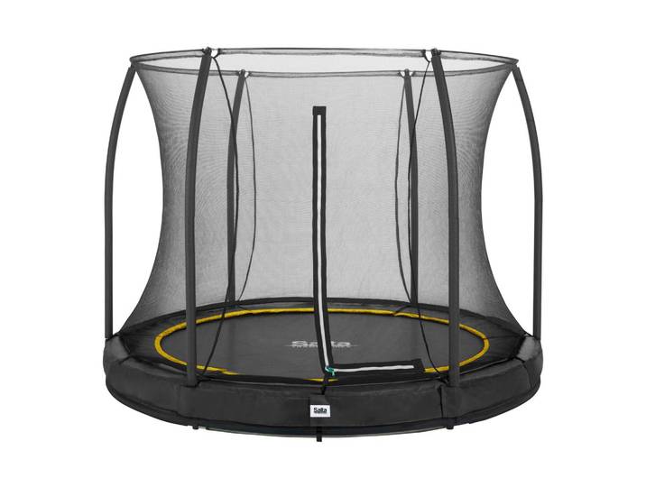 TRAMPOLIN Schwarz inkl. Zubehör