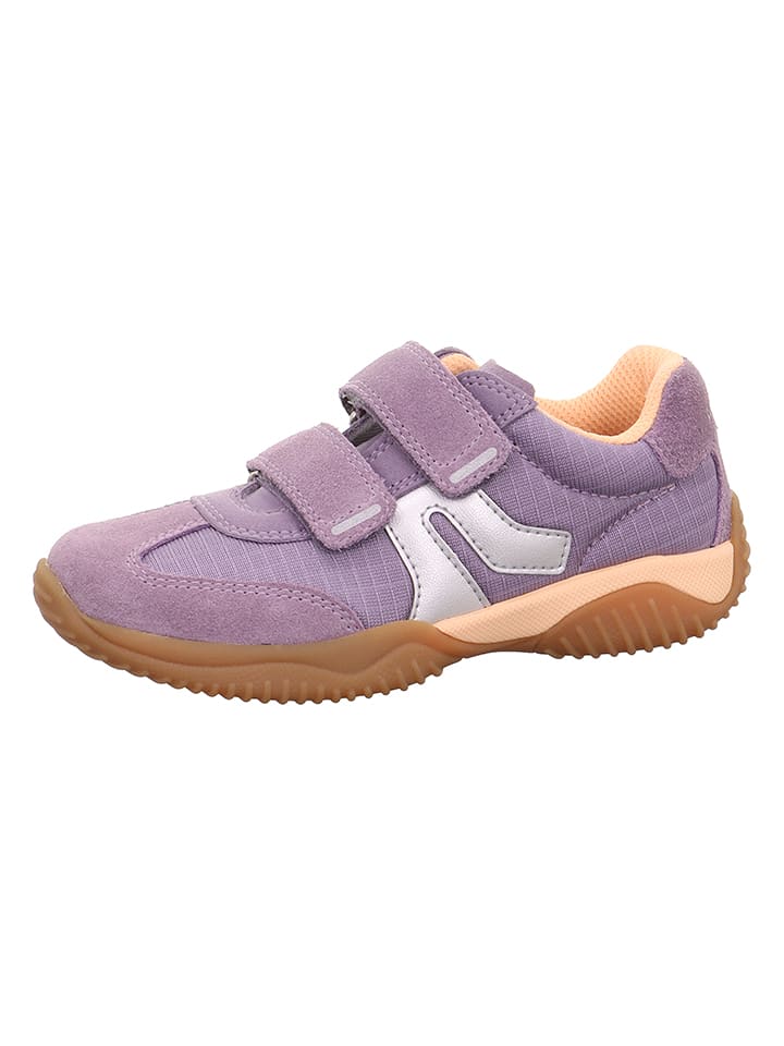 superfit Leder-Sneakers "Storm" in Lila - 30