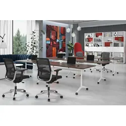 Büro Klapptisch mit Rollen La2
