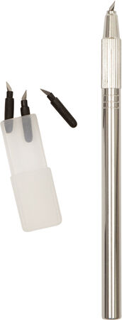 buttinette 360° Präzisionsmesser, 1 Messer mit 3 Klingen