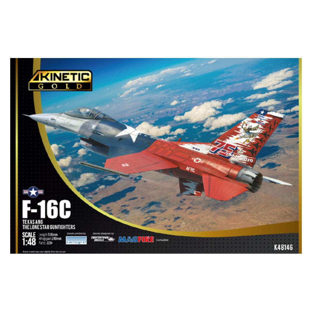 Kinetic F-16C TEXAS ANG (IPMS 2023) (K48146)