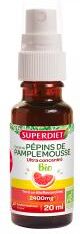 Superdiet Extrait de Pépins de Pamplemousse Ultra Concentré 2400 MG Spray Bio 20 mML - Spray 20 ml