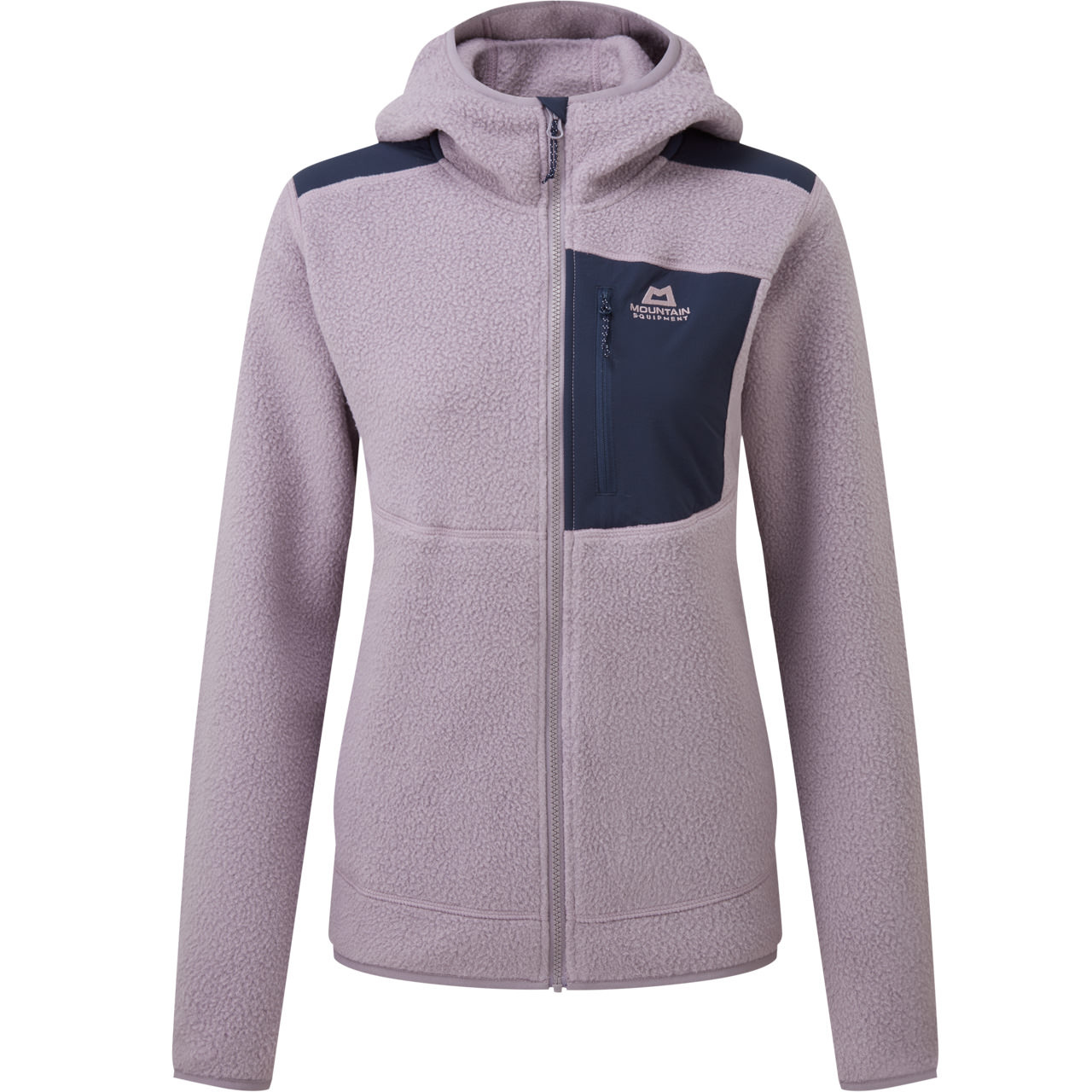 Mountain Equipment Damen Fleecejacke HIGHPILE HOODED allium/cosmos - M