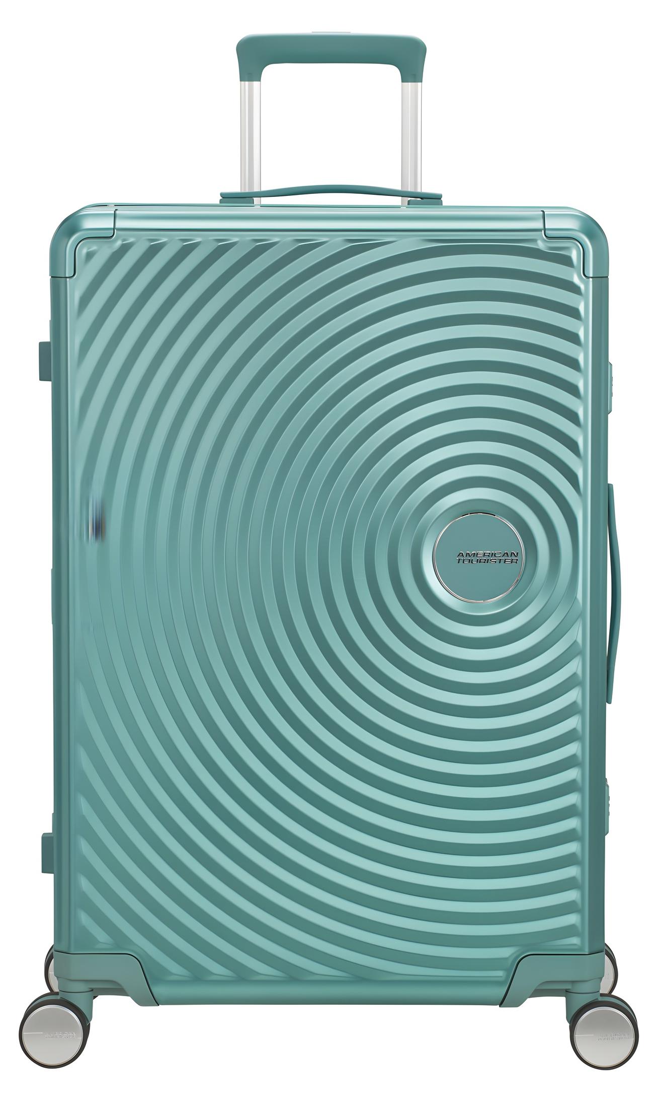 American Tourister Koffer SOUNDBOX ALU SPINNER 75/28 TSA DUSTY TURQUOISE