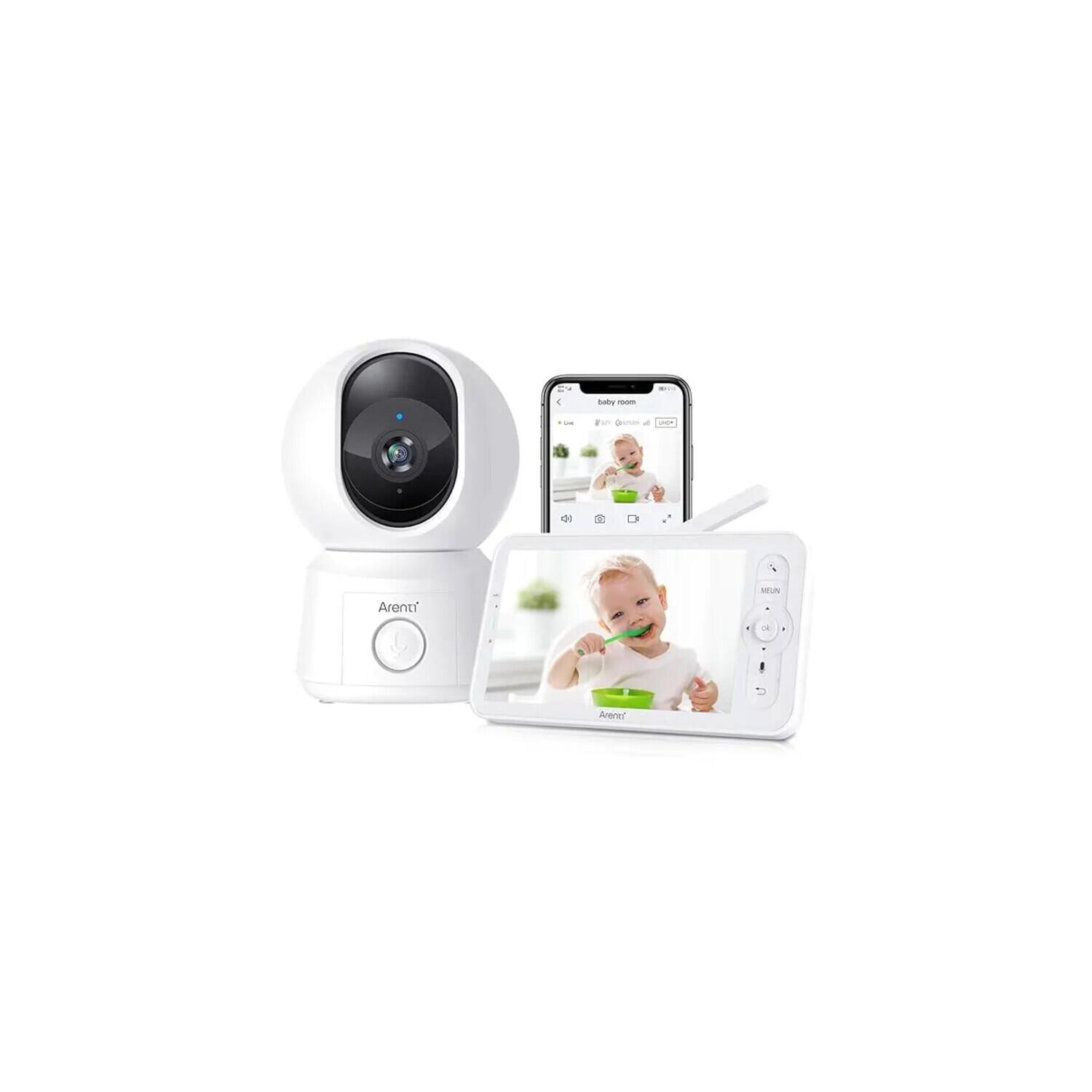 Arenti AInanny B2 Kit 2MP WLAN Babyphone mit LCD-Display