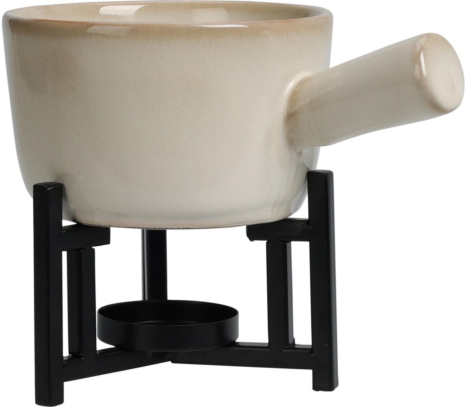 FURBER Fondue "4 Teile", beige (natur), Fondues, Fondue natur Einheitsgröße
