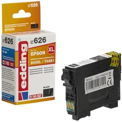 edding Druckerpatrone EDD-626 schwarz kompatibel zu EPSON 603XL Bk