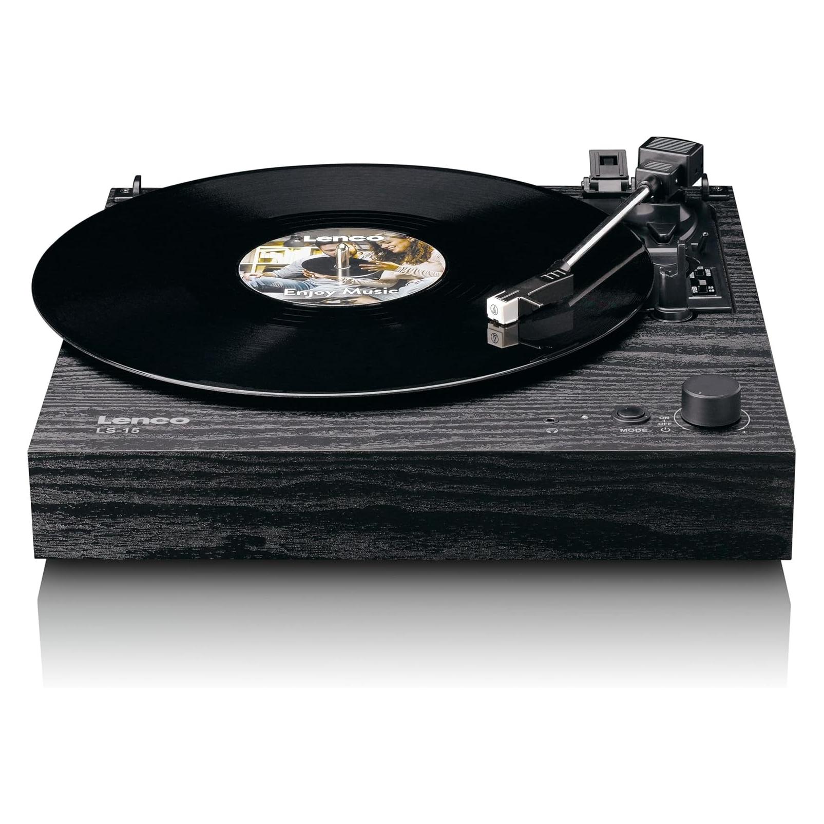 Lenco LS-15BK schwarz (LS15)