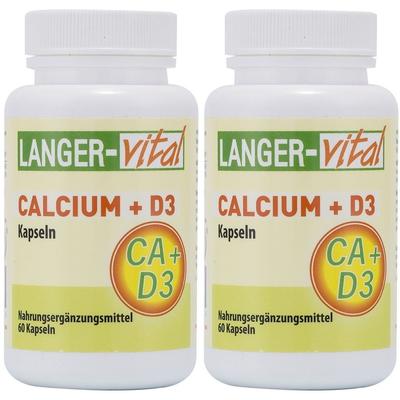 Calcium+D3 800 mg/Tag Kapseln 2x 2x60 St
