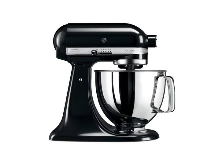 KITCHENAID Küchenmaschine 5KSM125SOB , schwarz, B:24cm H:36cm T:37cm, Küchenmaschinen, Küchenmaschine mit kippbarem Motorkopf, Küchenmaschine