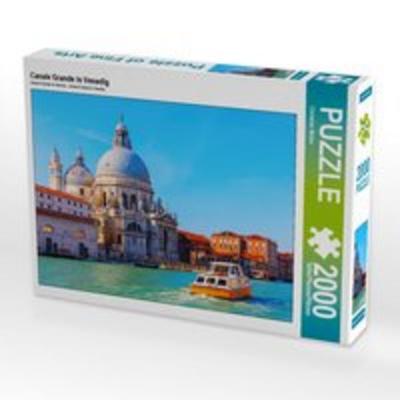 CALVENDO Puzzle Canale Grande in Venedig | 2000 Teile Lege-Größe 90 × 67 cm Foto-Puzzle für glückliche Stunden