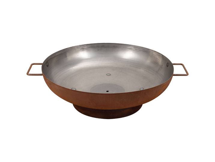Nouvel Feuerschale  Elegante , gerostet, Ø 55 cm - Material: Stahl gerostet