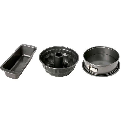 Birkmann Easy Baking Bakvorm set - 3-delig - Springvorm, Tulbandvorm en Cakevorm