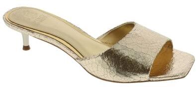 Vince Camuto Faiza - Womens 7 Gold,Metallic Sandal Medium