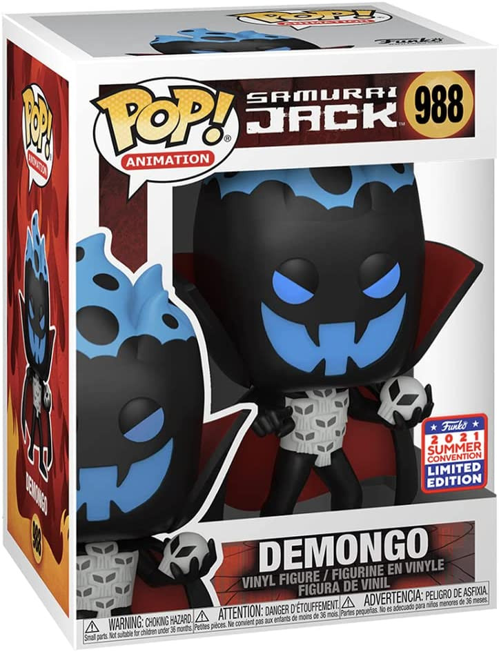 Funko Pop! Samurai Jack Demongo 988 2021 Summer Convention Limited Edition Vinyl figuur