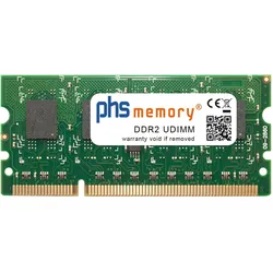 PHS-memory 512MB RAM Speicher für OKI C610 DDR2 UDIMM 667MHz (C610, 1 x 512MB), RAM Modellspezifisch