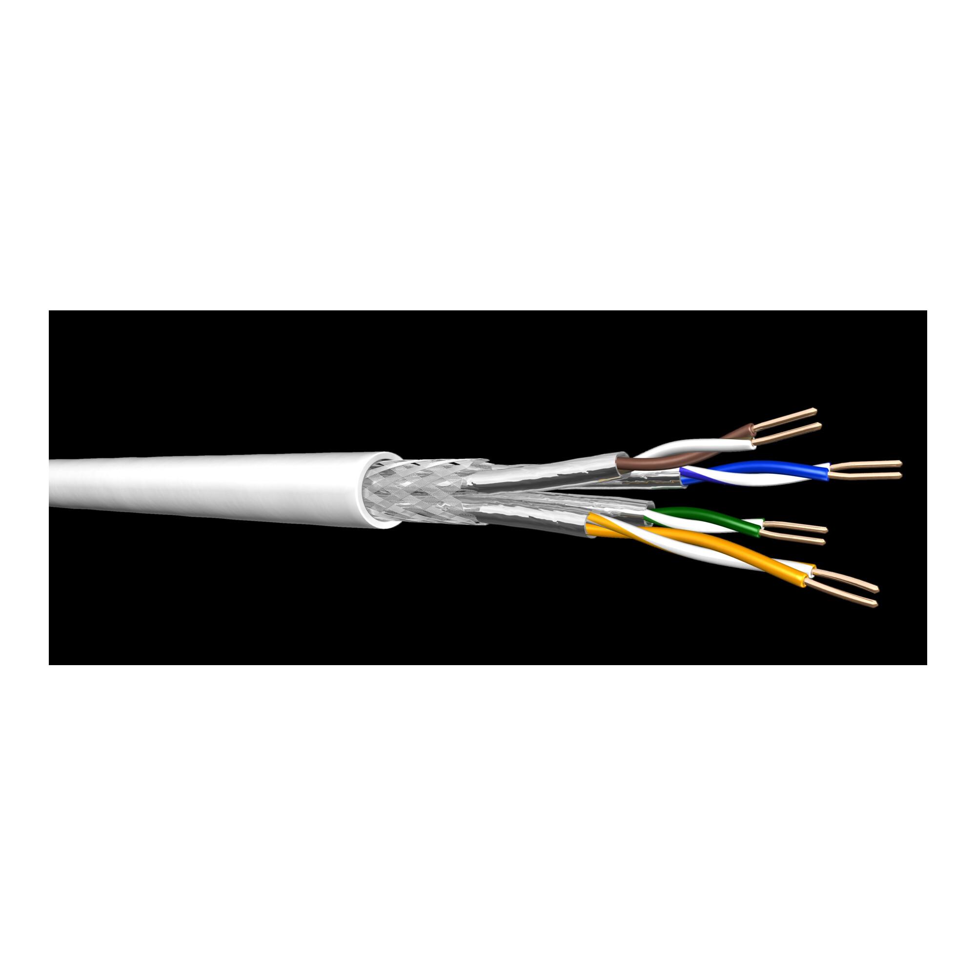 Draka Comteq (DNT) UCHome Cat.7A SS22 weiß S/FTP 4P 60095153-Dca-Box200)