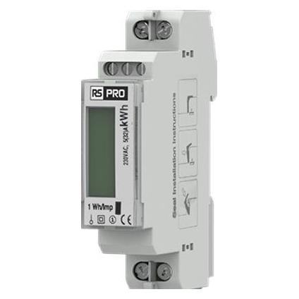 RS PRO Energiemessgerät LCD 87mm x 19mm, 7-stelli (M5961)