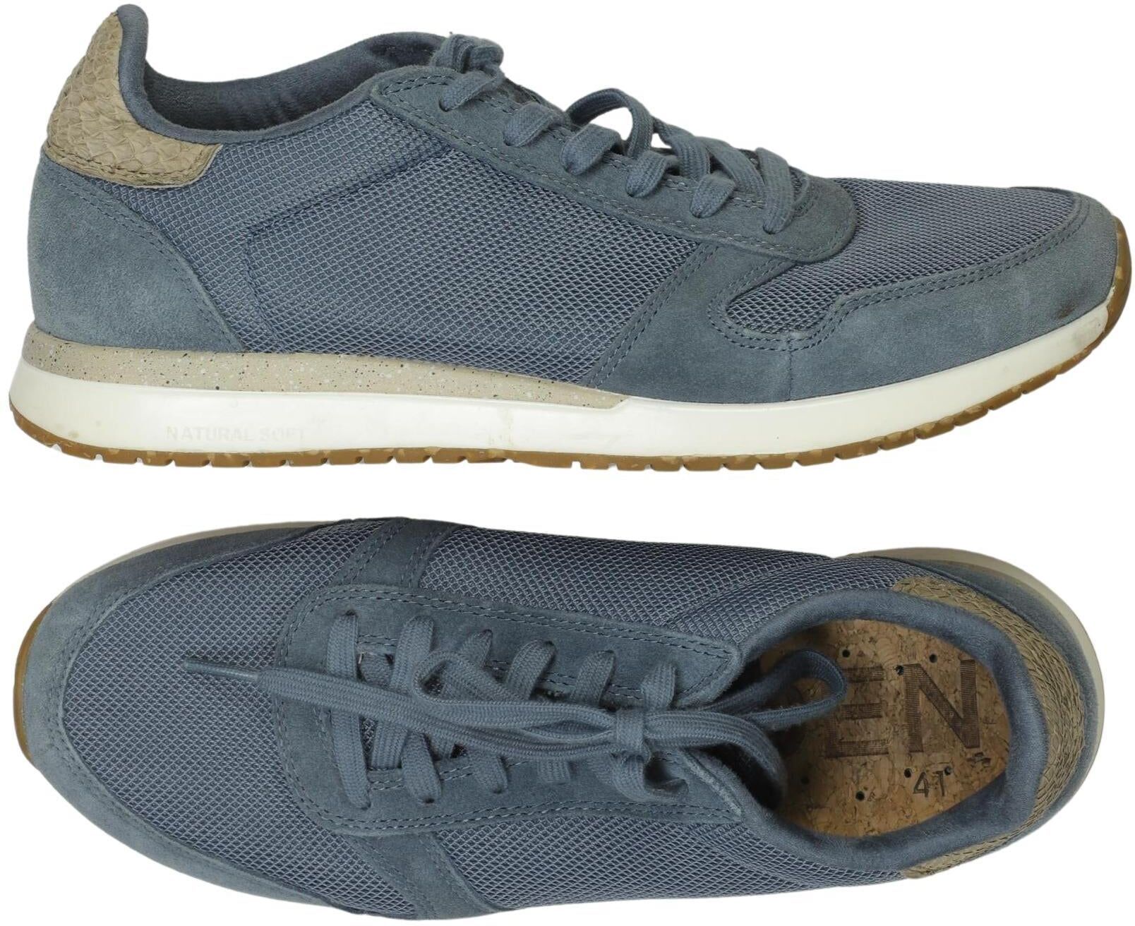Woden Damen Sneaker, Blau, Gr. EU 41, kein / Etikett - Second Hand