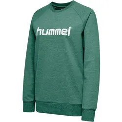 hummel GO Baumwoll Logo Sweatshirt Damen evergreen XXL
