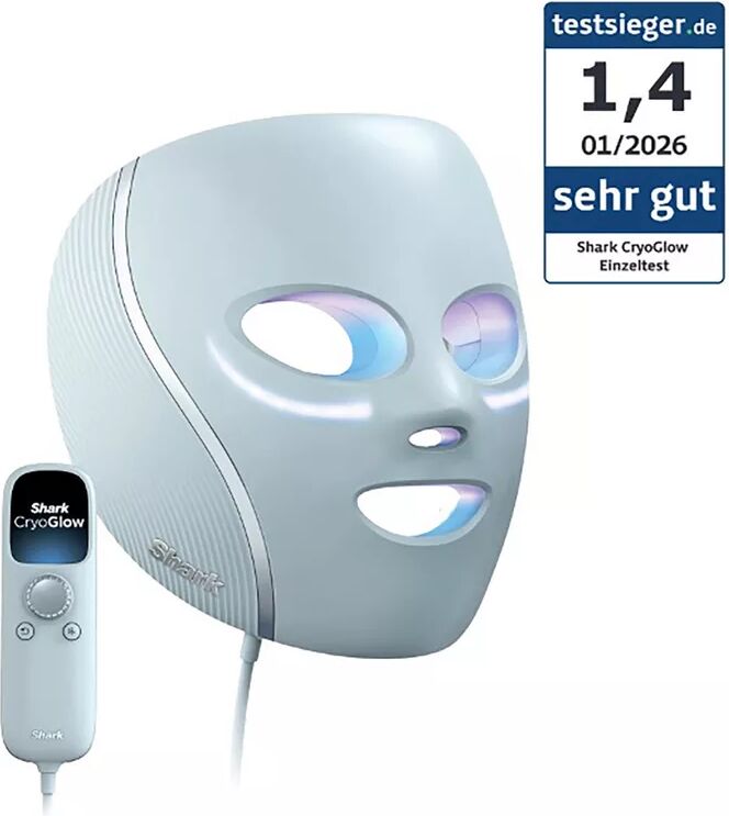 Shark - CryoGlow LED-Maske, 1 Stück
