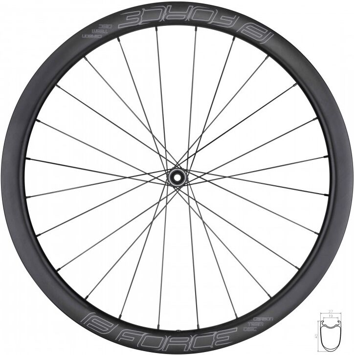 Force Ruote in carbonio  TEAM SP CARBON DISC 40