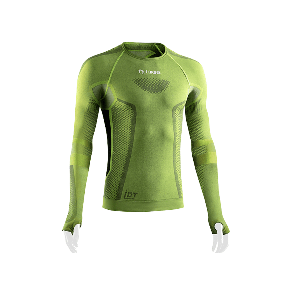 T-Shirt Lurbel Cristallo Manga Longa Pistachio, Tamanho S Homem
