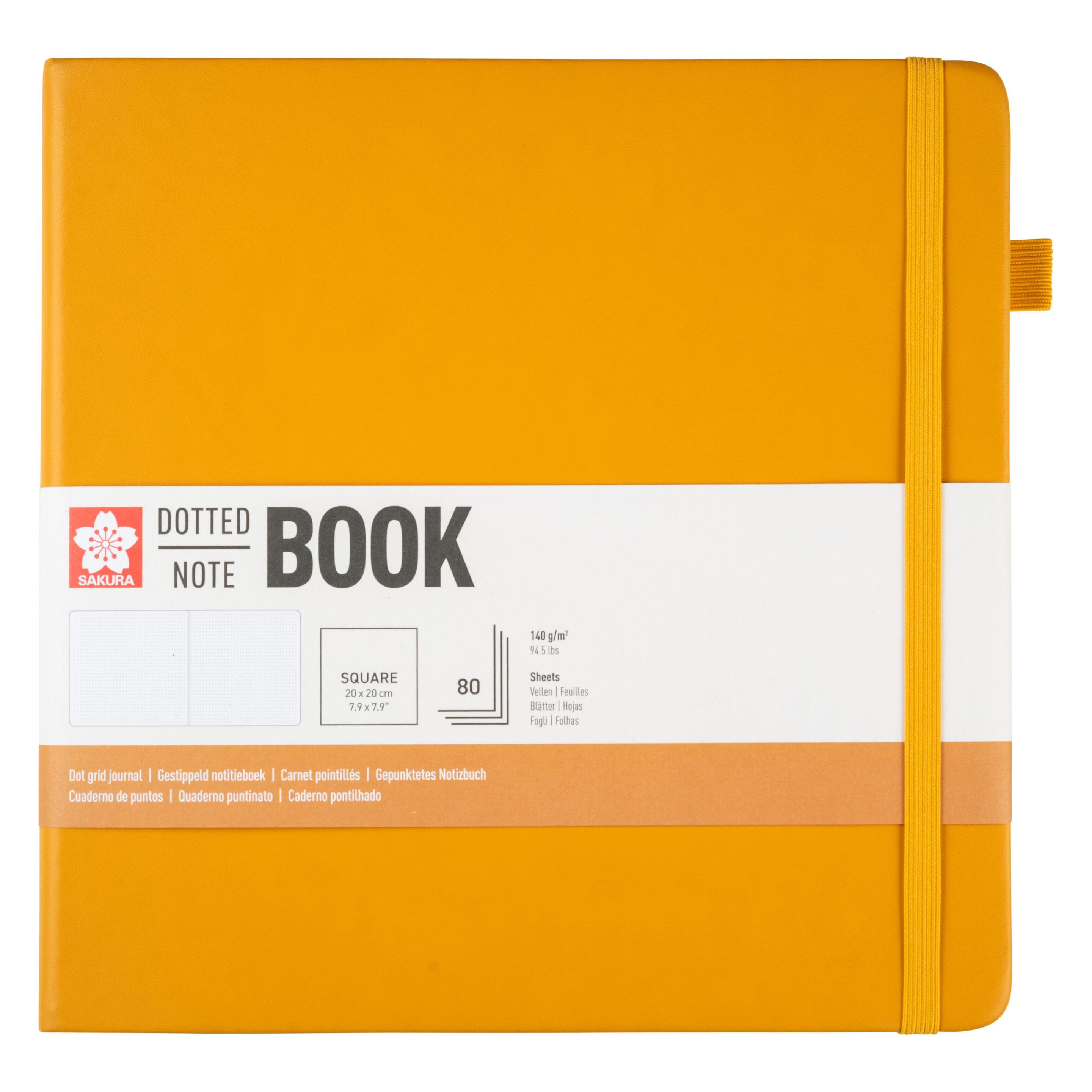 Sakura Notizbuch quadratisch punktraster, japanischer kerrie Hardcover 160 Seiten (Quadratisch, Gepunktet, Harter Einband) (94167506)