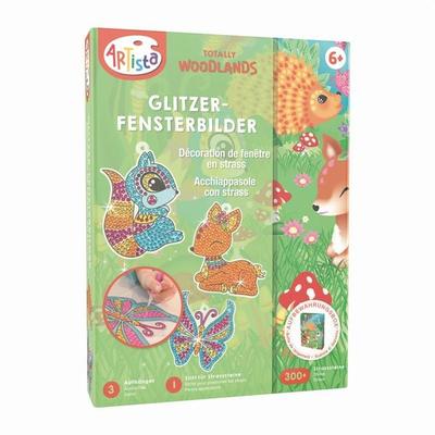 Artista - Glitzer-Fensterbilder