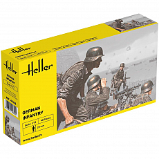 Heller - German Infantry - 1:72 - 48 Figuren 304944