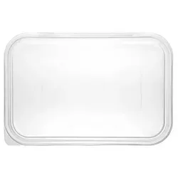 MONOUSO - PP-Deckel Rechteckig Schale 17,4x11,6cm (25 Stück)