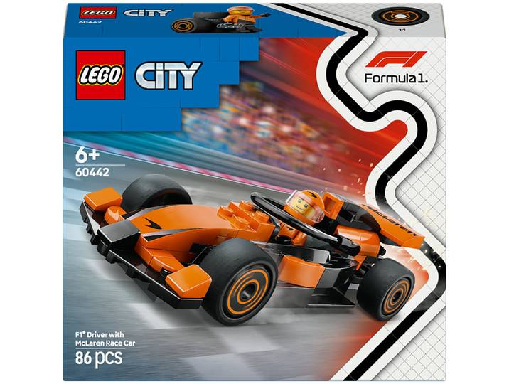 LEGO® City Voiture de course McLaren avec pilote de F1®