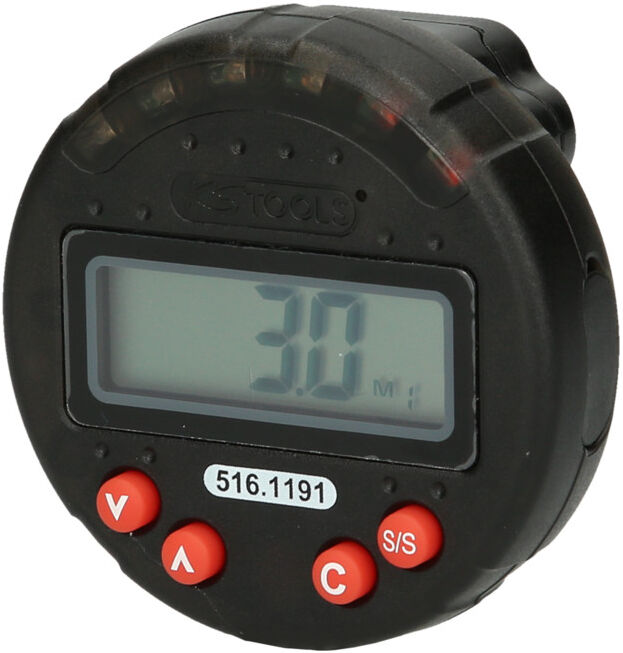 KS Tools Rapporteur d’angle numérique avec aimant, Ø 55,0 mm (516.1191)
