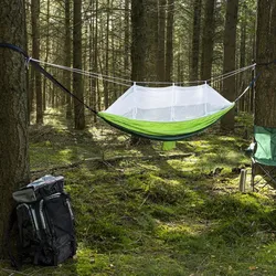 Gravidus Hängematte mit Moskitonetz Ultraleichte Camping-Hängematte Outdoor