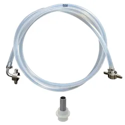 BieTal® Bier Schlauch Leitung 100cm CNS Tülle ohne Ringspalt 7 mm Bierschlauch