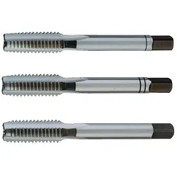 Tecwerk Handgewindebohrersatz DIN 352 M2,5x0,45mm HSS ISO2 (6H) 3tlg.