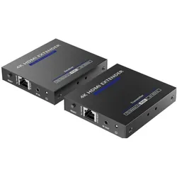 PremiumCord HDMI 2.0 extender Ultra HD 4kx2k@60Hz na 70m přes Cat6/Cat6A/Cat7 (Extender), Video Converter