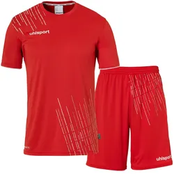 uhlsport Score 26 Set (Trikot+Shorts) Herren 152 - rot/weiß XXL