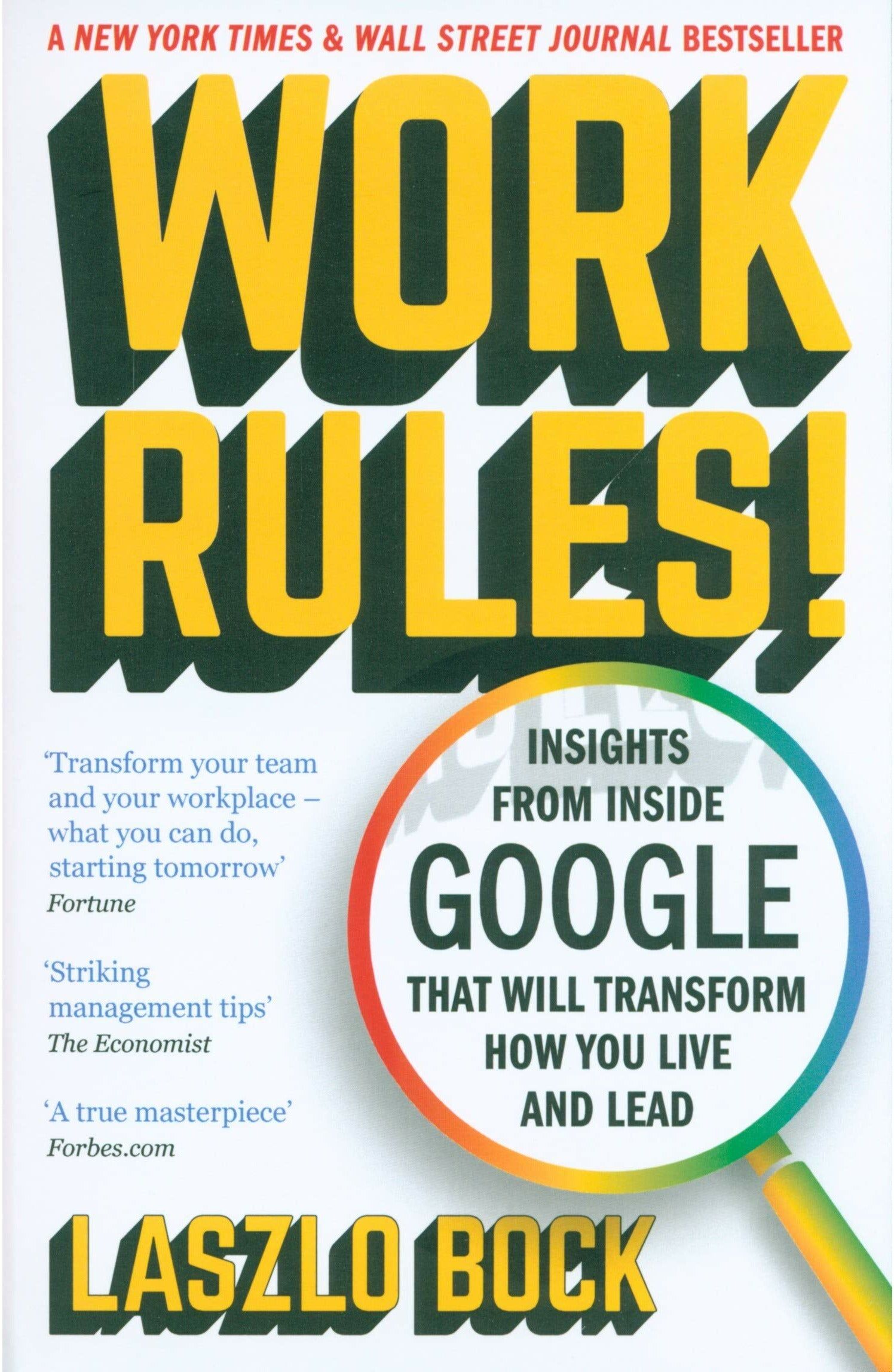 John Murray Work Rules! by Laszlo Bock – Insights from Google on Leadership & Workplace Success