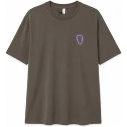 Mazine, Herren, Funktionsshirt, Chest Print T-Shirt (L), Braun, L
