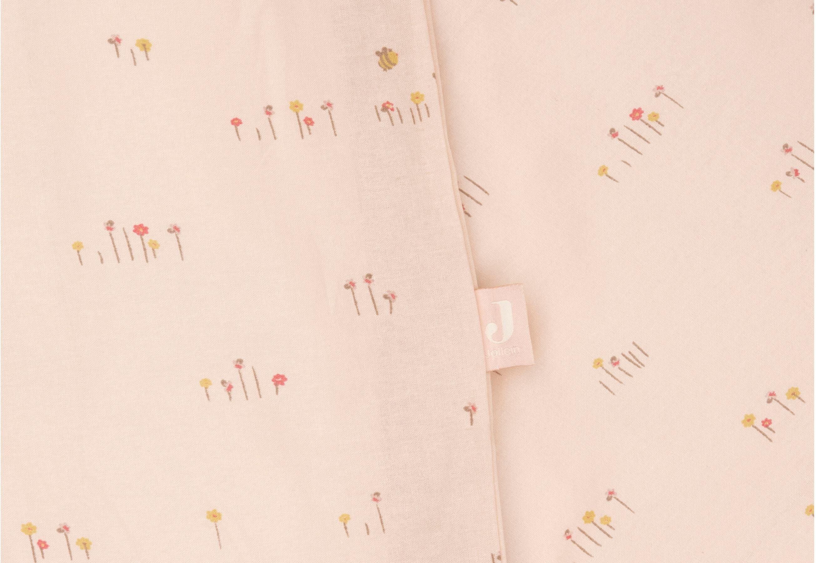 Kinderbettwäsche JOLLEIN "Pretty Picnic 120 x 150 cm", mehrfarbig, pink, Renforcé, B/L:, 2, Renforcé, Obermaterial: 100% Baumwolle, Bettwäsche, Kinderbettwäsche mehrfarbig, pink Renforcé, B/L:, 2