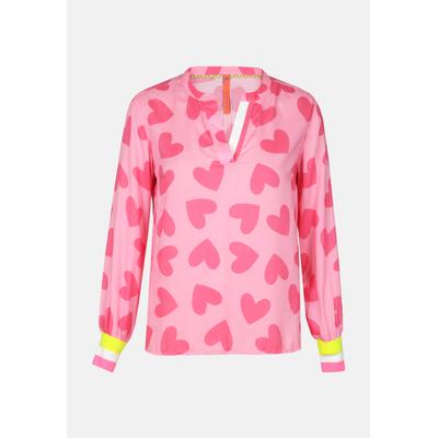 Klassische Bluse SALZHAUT "Bluse BLIED", Damen, Gr. XL, bunt (multicolor), Obermaterial: 100% Modal CMD., Blusen Bluse