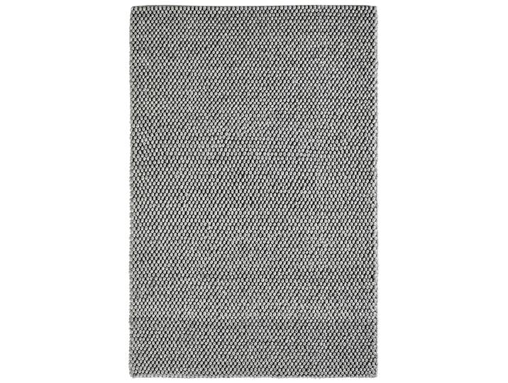 Teppich KAYOOM Attic 590 , grau (silber), B:160cm H:18mm L:230cm, Wolle, Teppiche, Teppich, Kurzflor, Scandic Optik, Wolle mit Viskose, Wohnzimmer