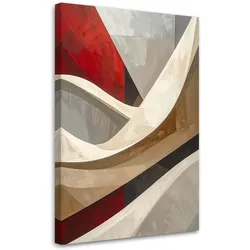 LEINWANDBILD 3D und geometrisch 40x60cm